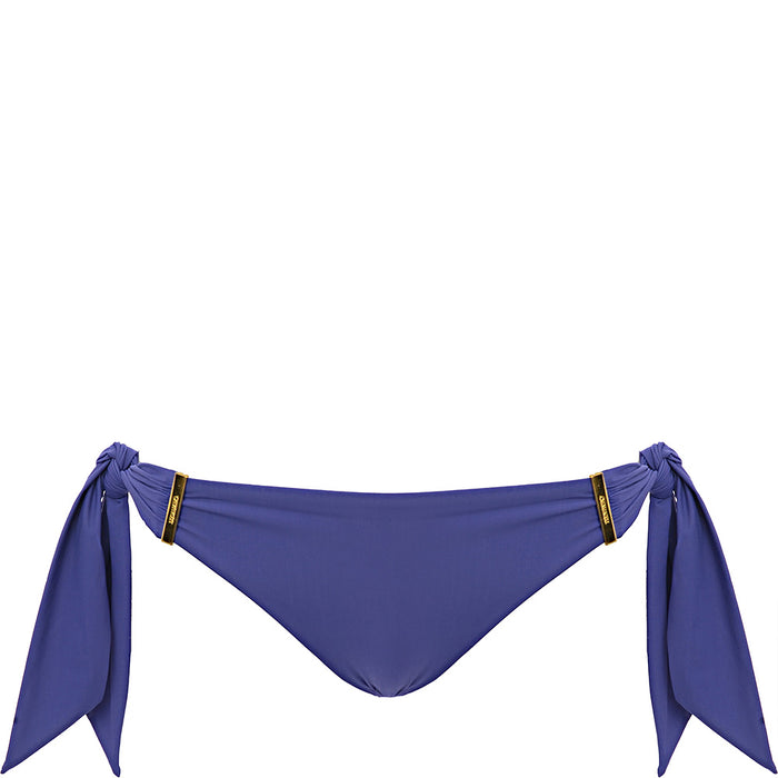 Calvin Klein Women's Classic Side Tie Bikini Bottoms in Blue