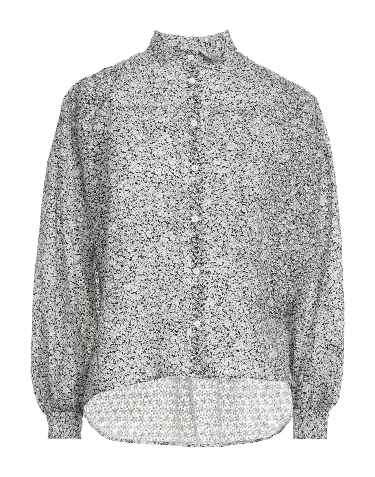 Maje Women's Chiffon Floral Shirt
