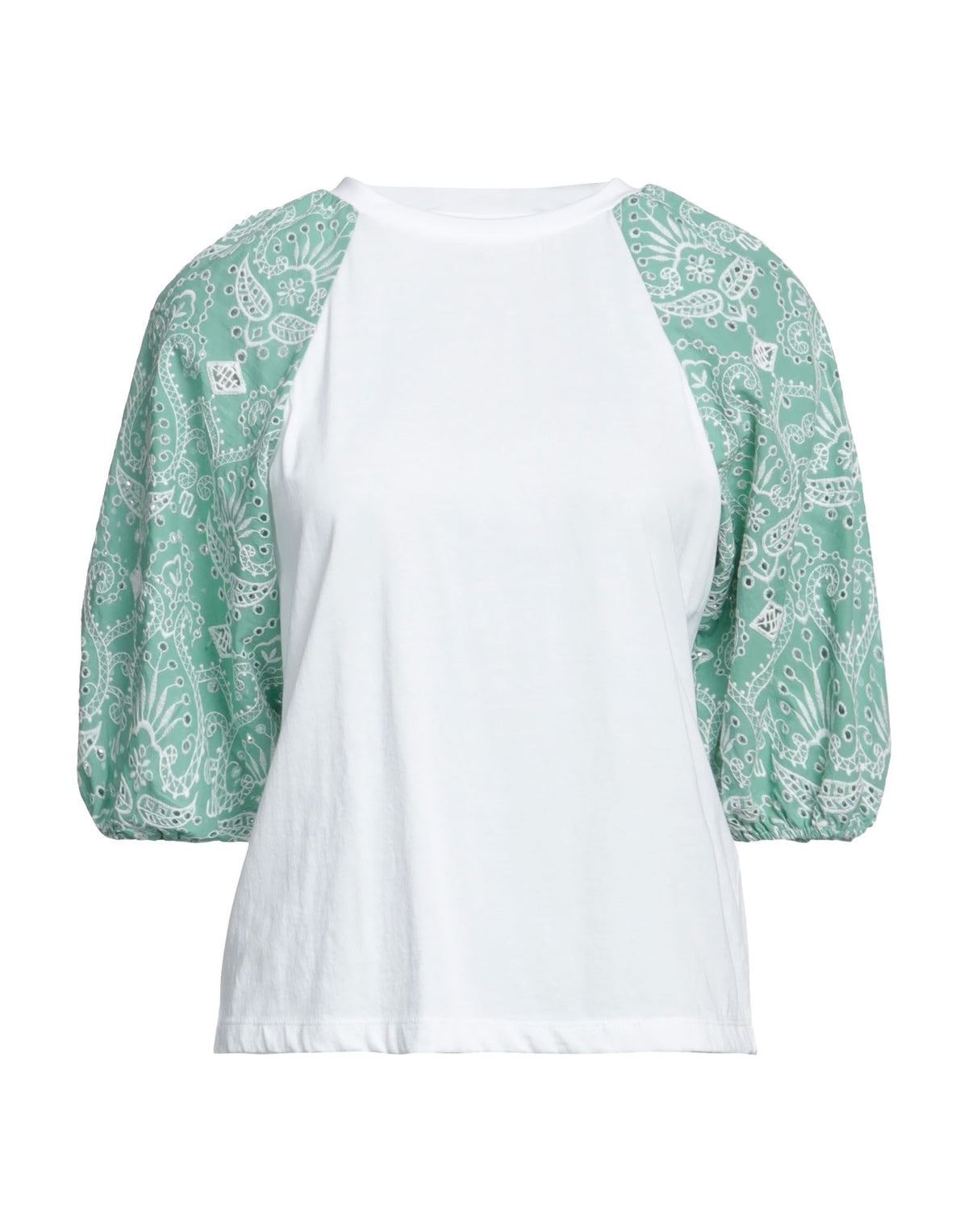 Maje Women's Round Neck Floral T-Shirt