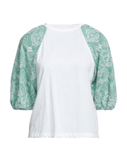 Maje Women's Round Neck Floral T-Shirt