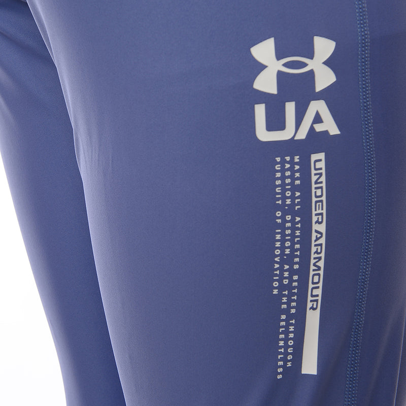 Under Armour Women's Training Plus Iso Chill 7/8 Cropped Leggings in Blue