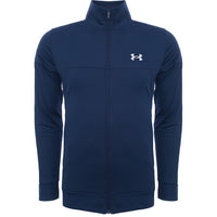 Under Armour Men's Navy Sportstyle Pique Track Jacket