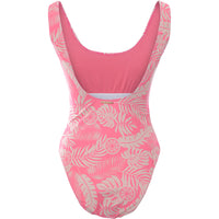 Juicy Couture Womens Call Me Sunshine Peek A Boo Swimming Costume in Pink