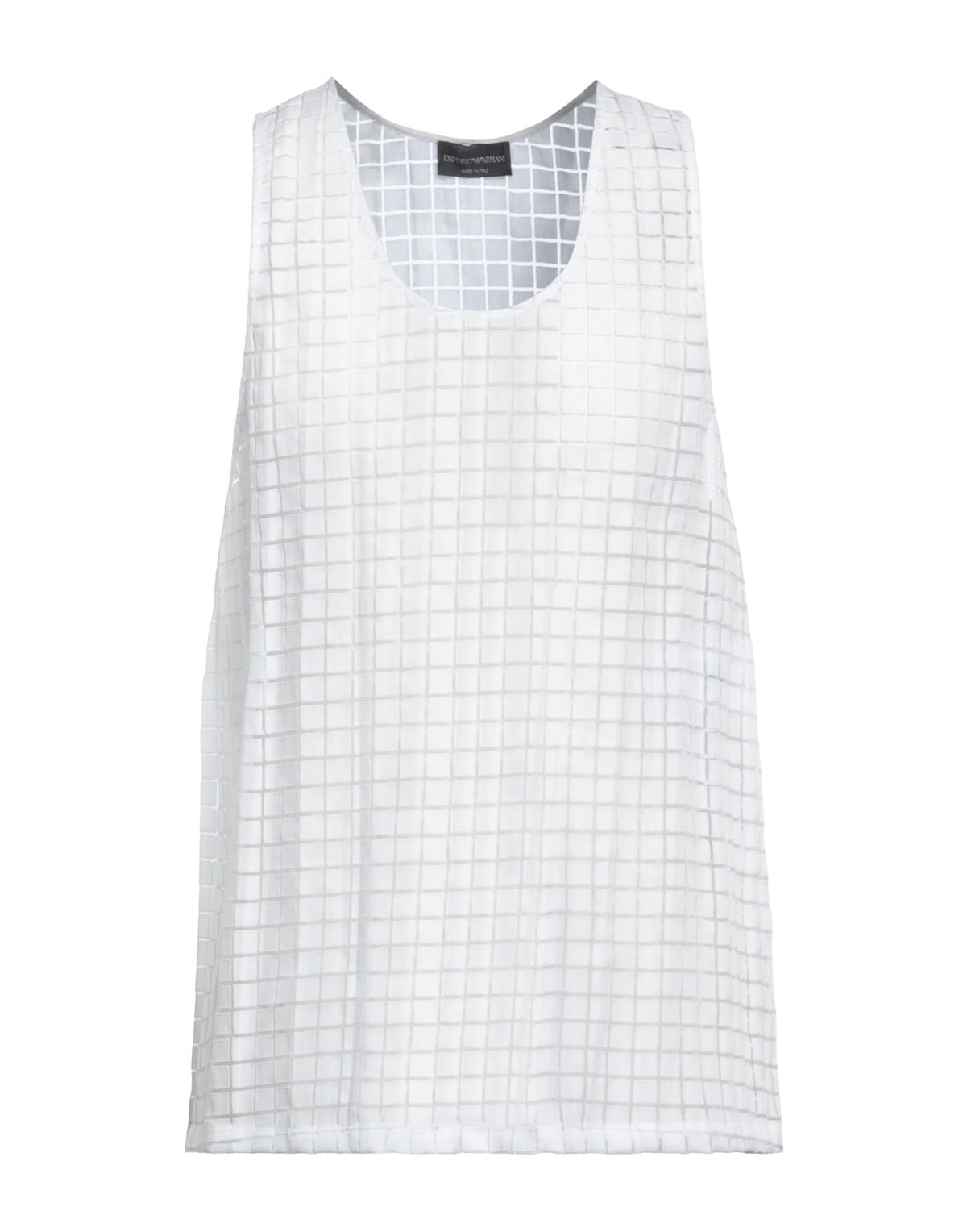 Emporio Armani Men's Woven Tank Top