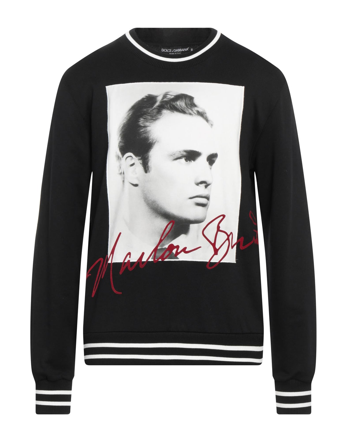 Dolce&Gabbana Men's Crew Neck Logo Sweatshirt