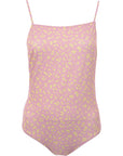 French Connection Women's Speckled Pink Swimsuit