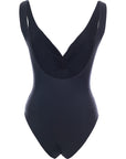 Vero Moda Women's Black Plunge Swimsuit With Twist