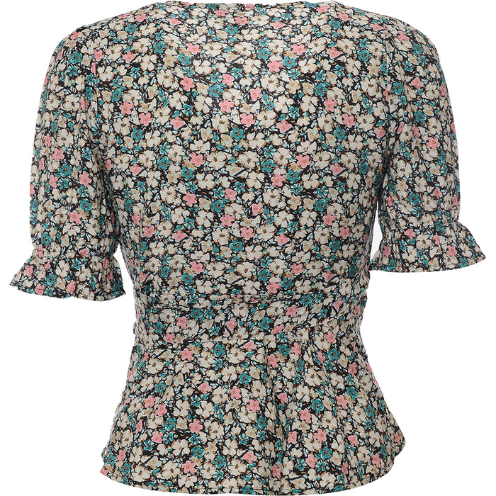 Vero Moda Women's Ditsy Floral Wrap Blouse (Petite)