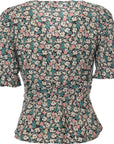 Vero Moda Women's Ditsy Floral Wrap Blouse (Petite)