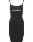 Napapijri Women's Black Box Tight Dress