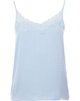 JDY Women's Blue Lace Trim Cami Top