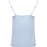 JDY Women's Blue Lace Trim Cami Top