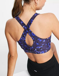 Only Play Cross Back Spots Bra Co-Ord