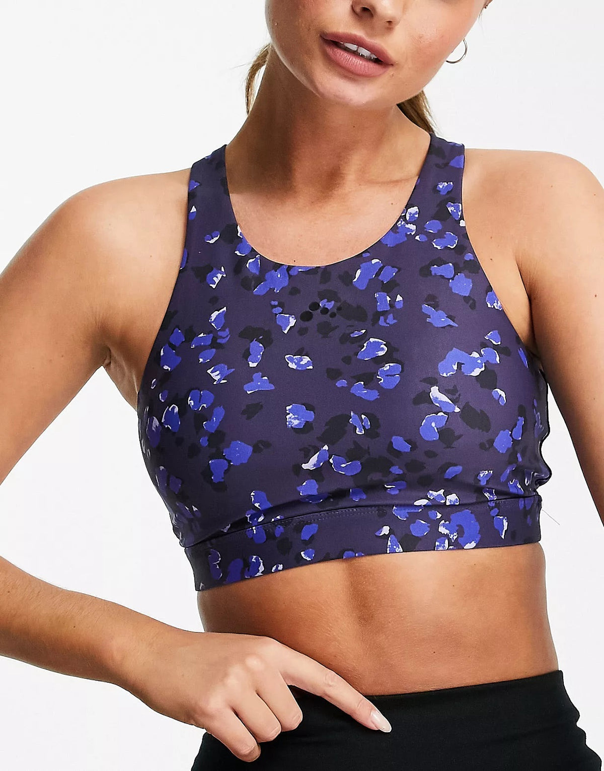 Only Play Cross Back Spots Bra Co-Ord