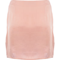 South Beach Knot Front Beach Skirt In Dusty Pink