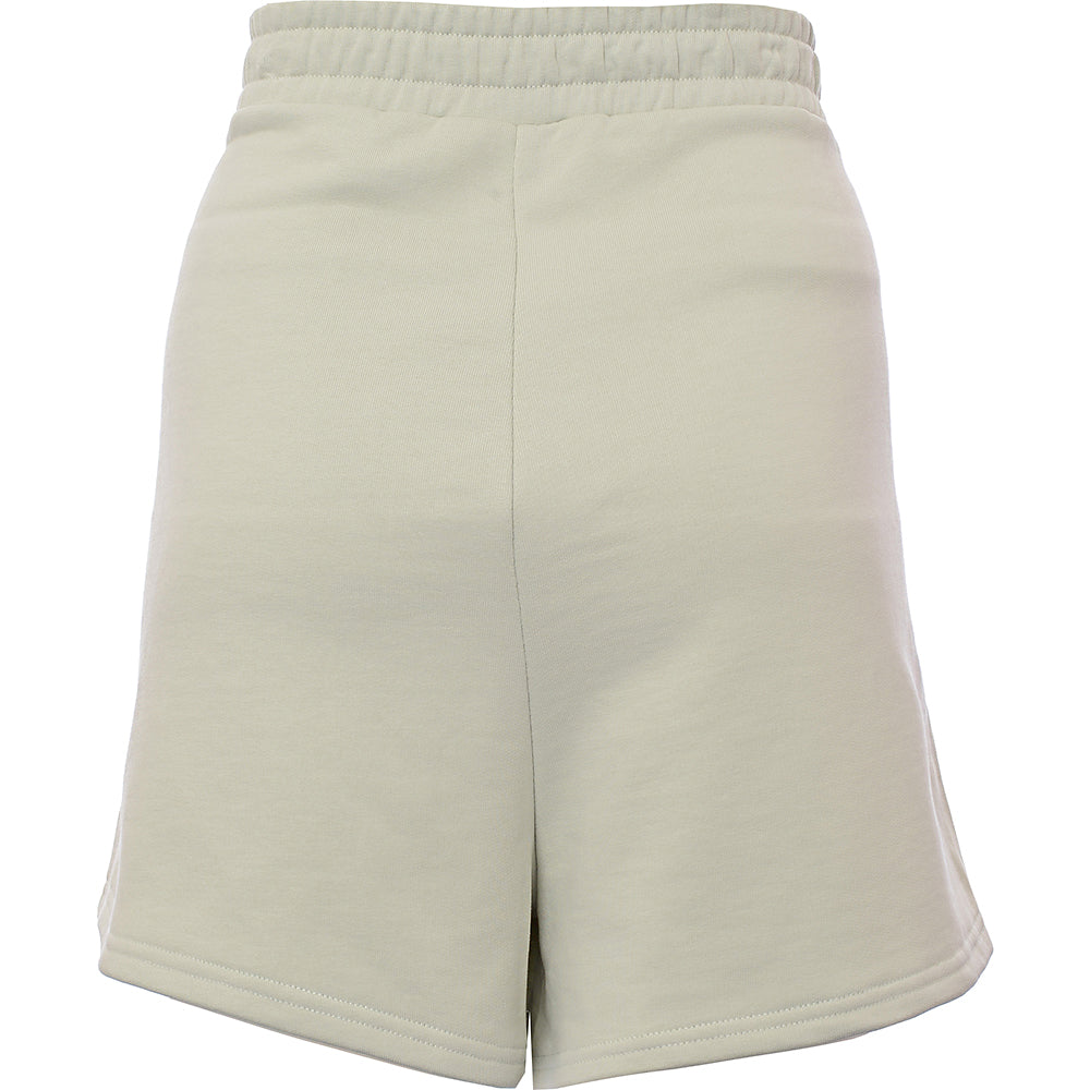 & Other Stories Womens Dusty Green Cotton Frill Edge Jersey Shorts