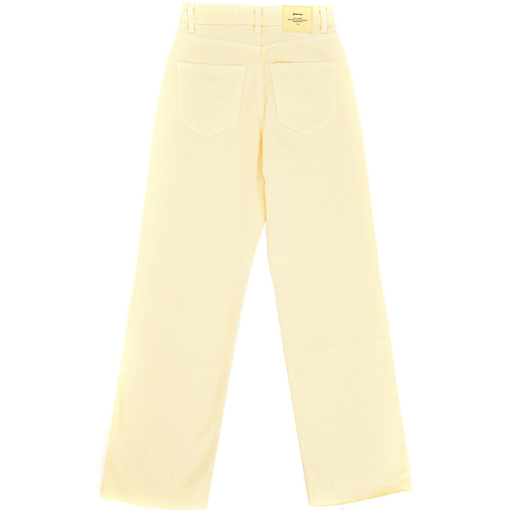 Stradivarius Women's Yellow 90S Dad Jean