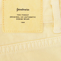 Stradivarius Women's Yellow 90S Dad Jean