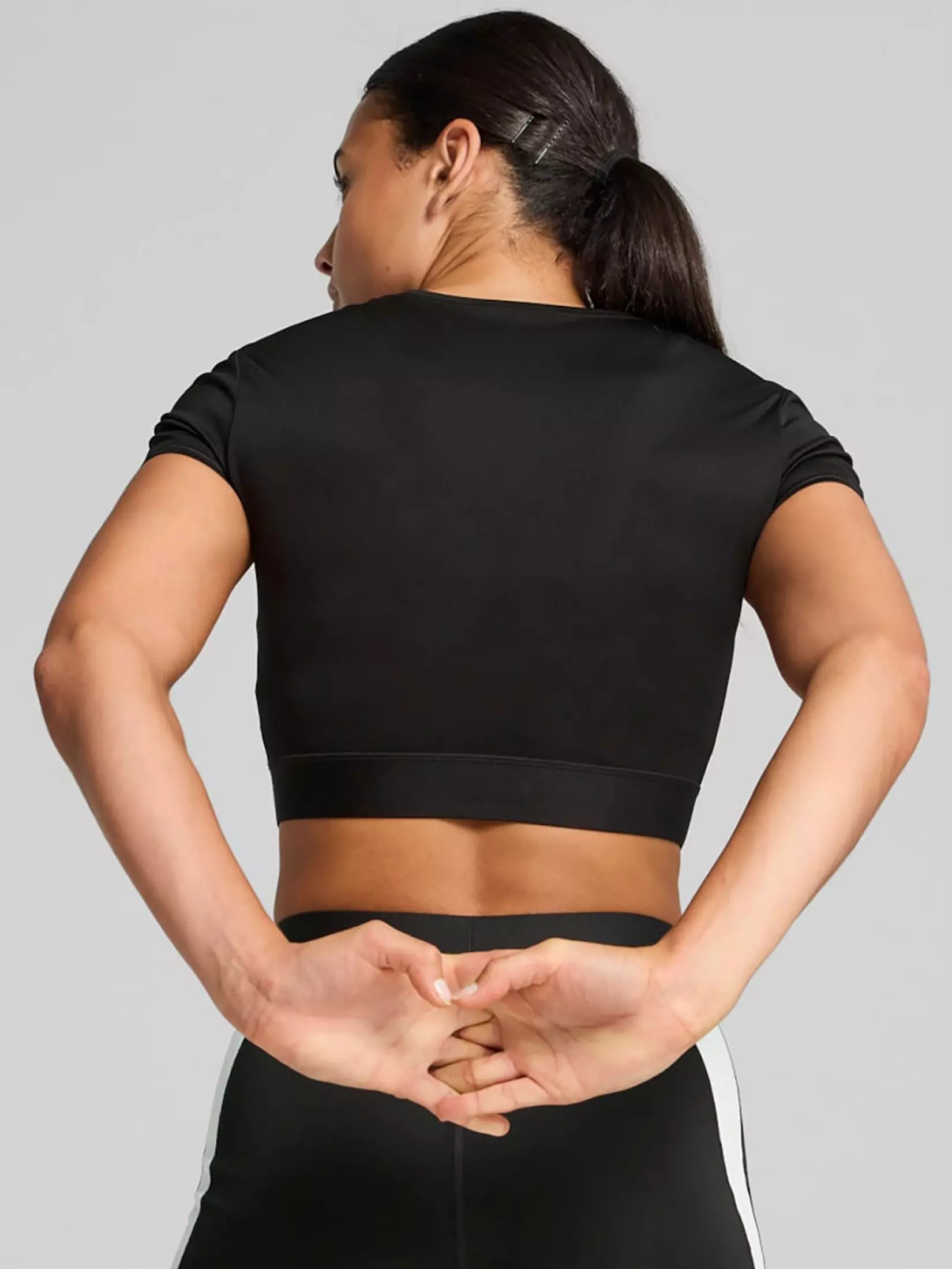 Puma Training Strong crop top in black