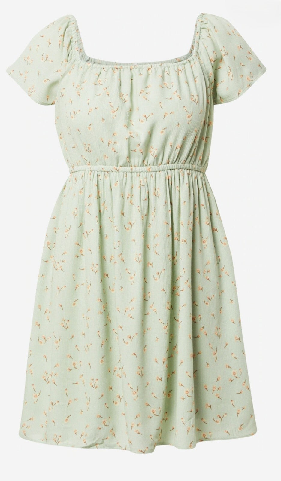 Womens American Eagle Summer Mini Dress In Green Daisy