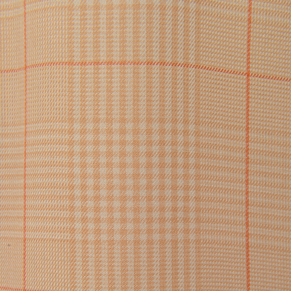 Hollister Women's Tan Ground Check Step Hem Shacket