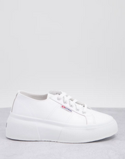 Superga Womens 2287 Chunky Plimsoll in White