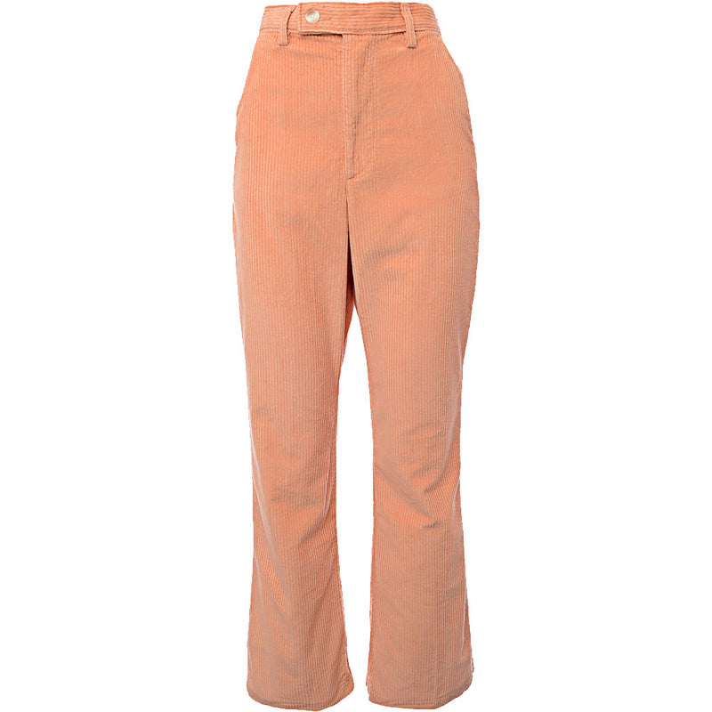 Women's Beige Levi Cord Flare Trouser