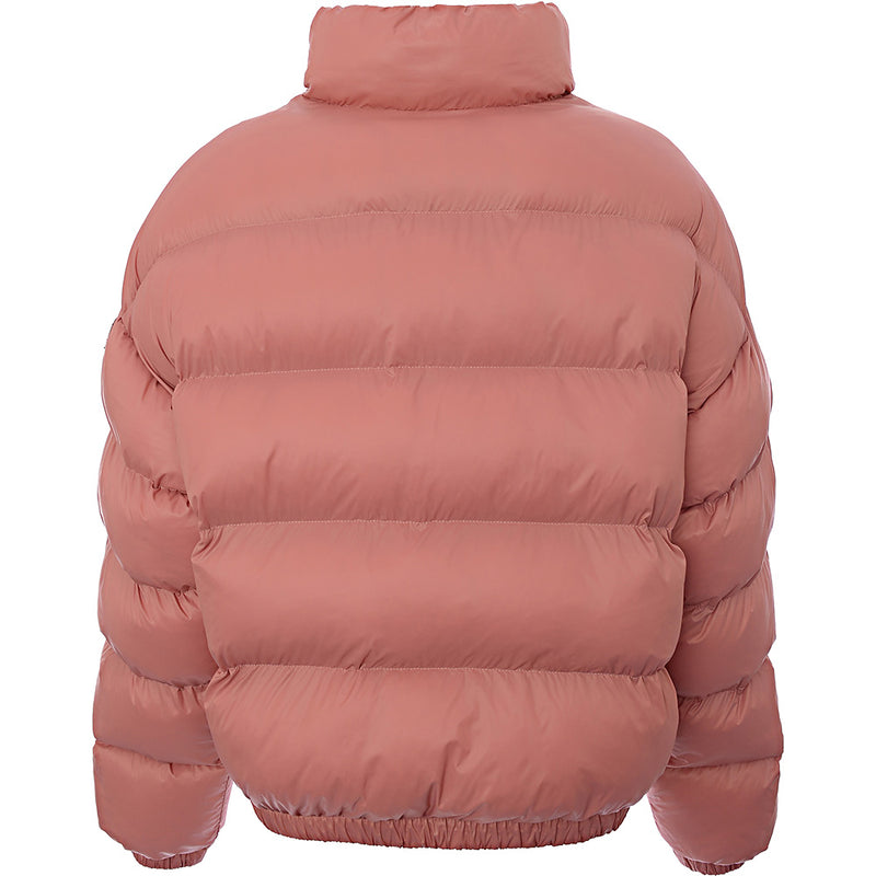 Napapijri Womens Box Cropped Puffer Jacket in Pink