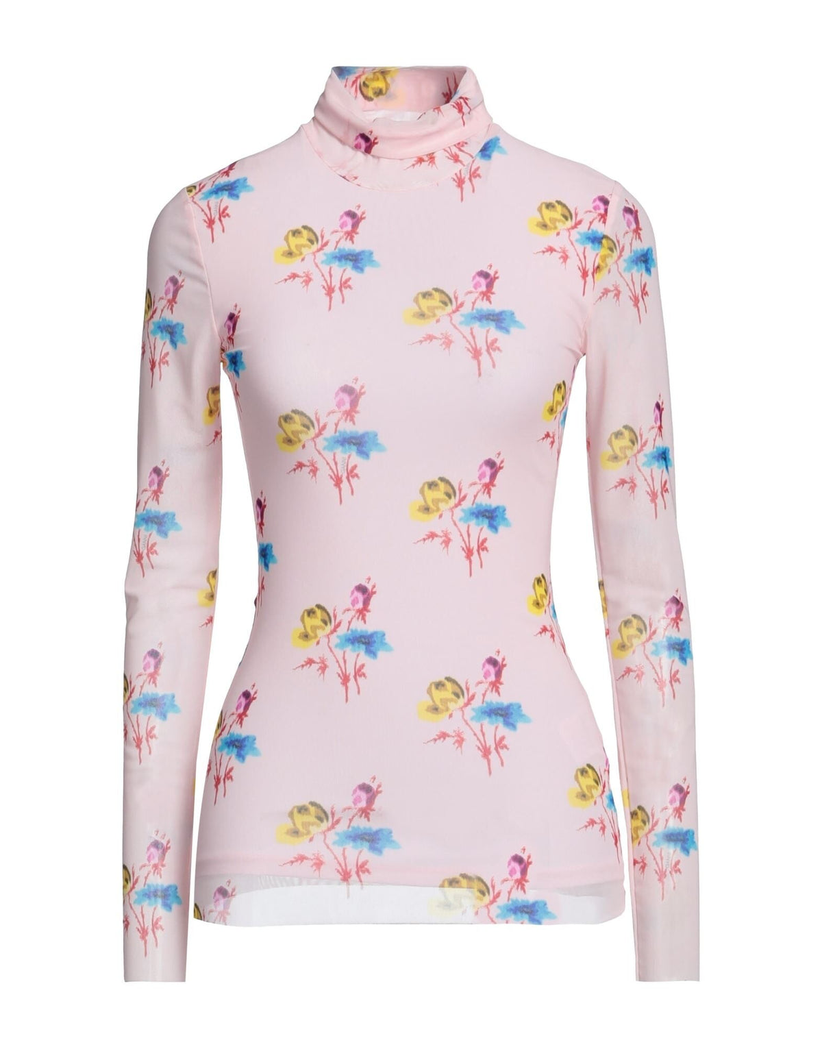 Ganni Women's Floral Logo Top