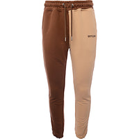 Sixth June Mens Brown Colourblock Joggers