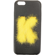 Fendi Womens K Mink Letter IPhone 6 Case