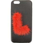 Fendi Womens L Mink Letter IPhone 6 Case