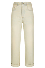 Gucci Womens Jeans in Cream