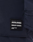 Jack & Jones Originals Parka With Faux Fur Lined Hood In Navy