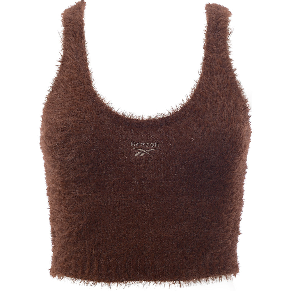 Reebok Women's Brown Cosy Fluffy Bralette