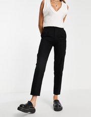 Bolongaro Trevor Womens Lulu High Rise Tapered Jeans in Solid Black