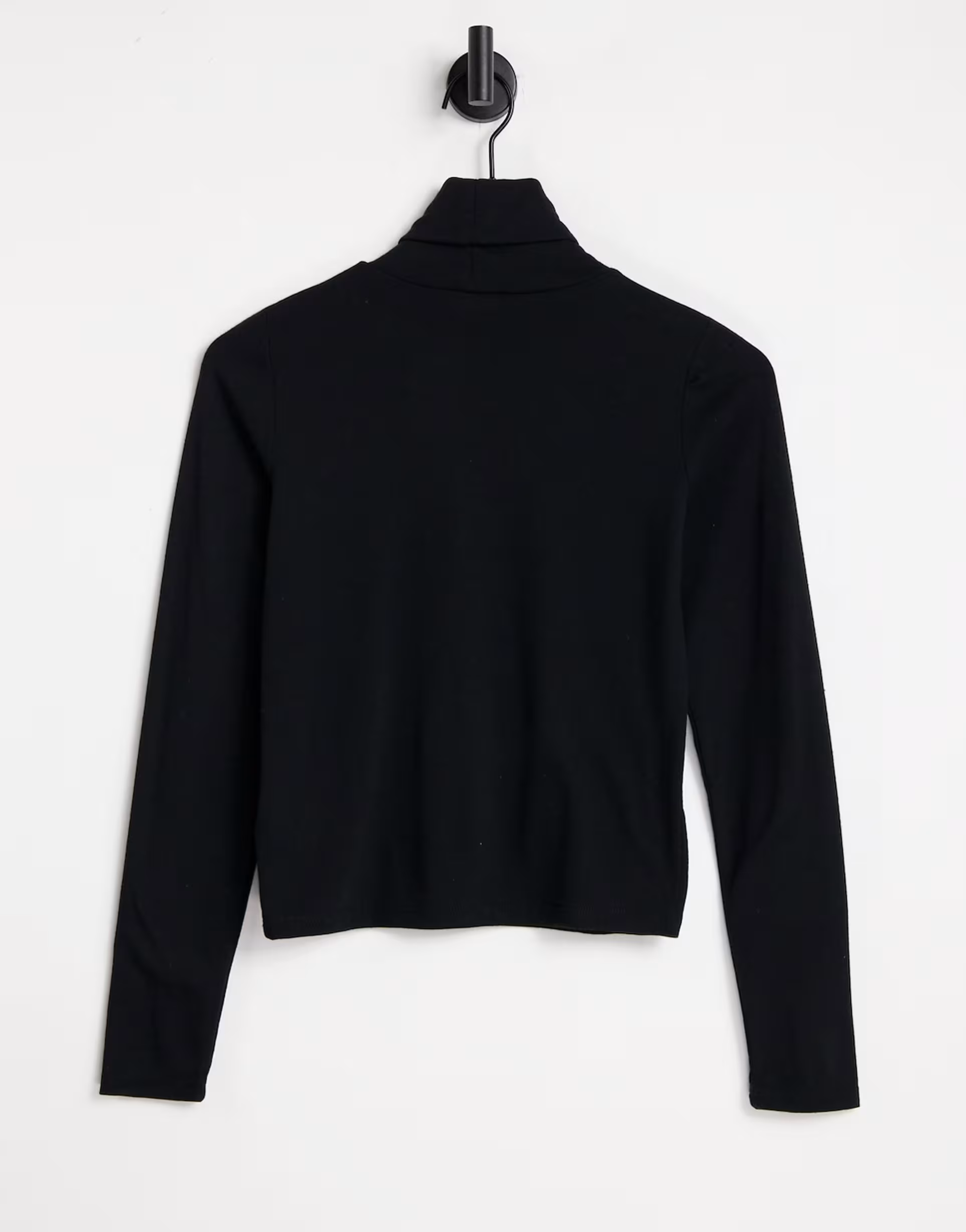 Cotton:On long sleeve roll neck top in black