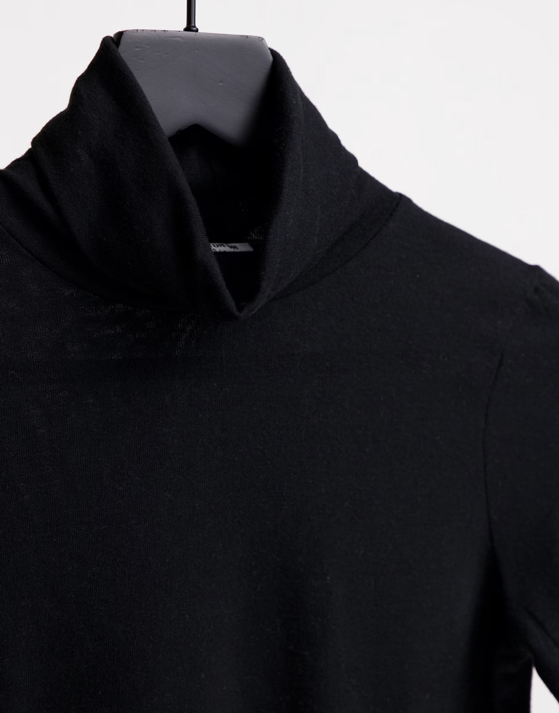 Cotton:On long sleeve roll neck top in black