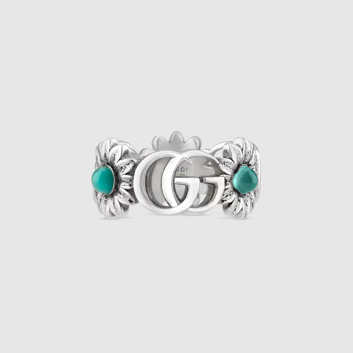 Gucci Womens Rings in Silver