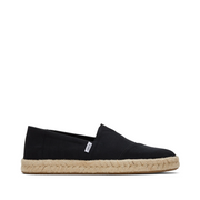 Toms Womens Alpargata Rope Espadrilles in Black