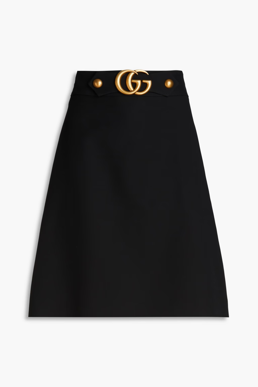 Gucci Womens Mini Skirt in Black