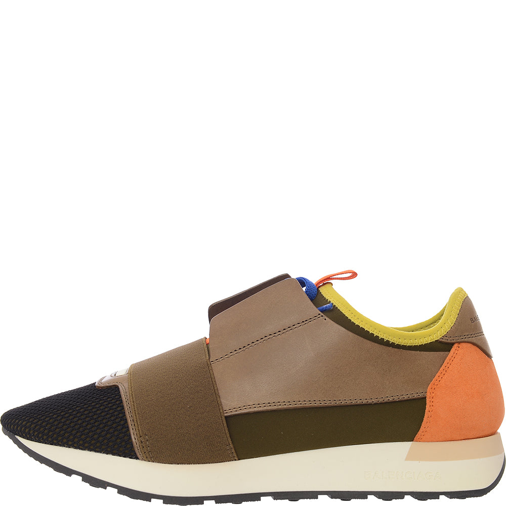 Balenciaga Mens Race Shoes In Multi
