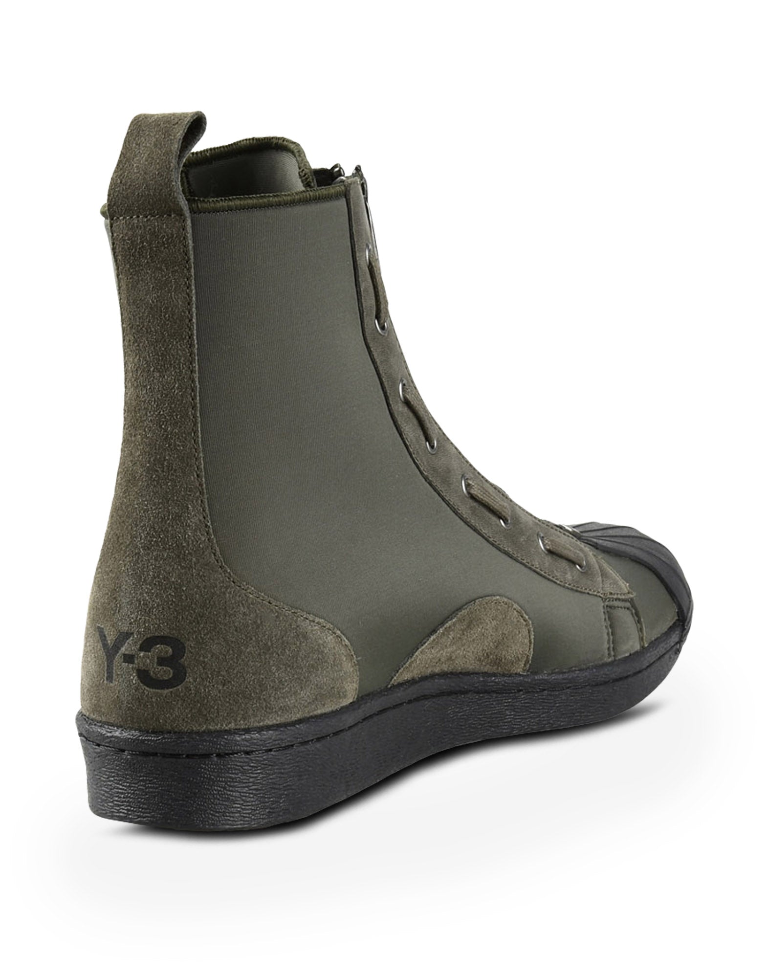 Y-3 Mens Trainers in Green