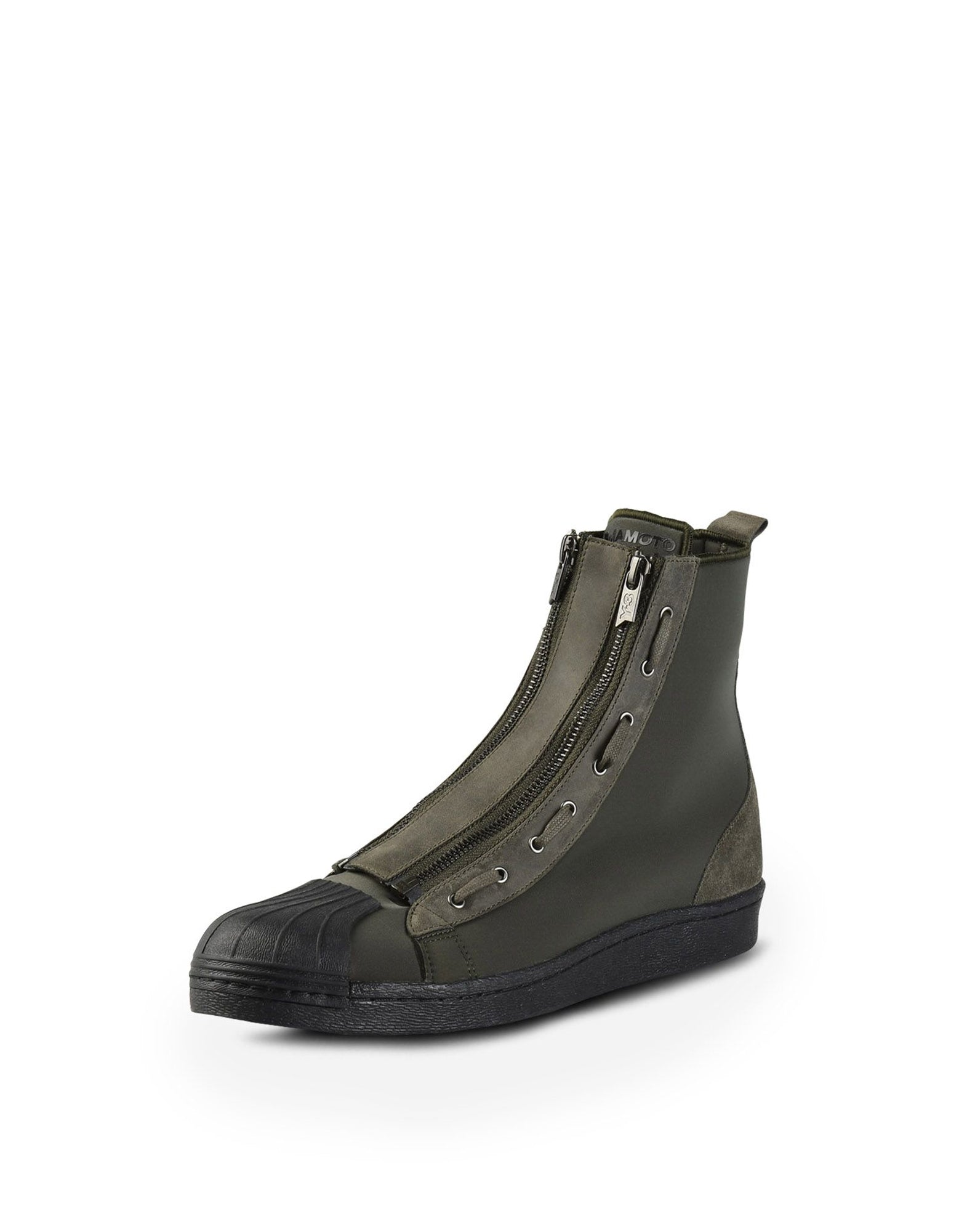 Y-3 Mens Trainers in Green