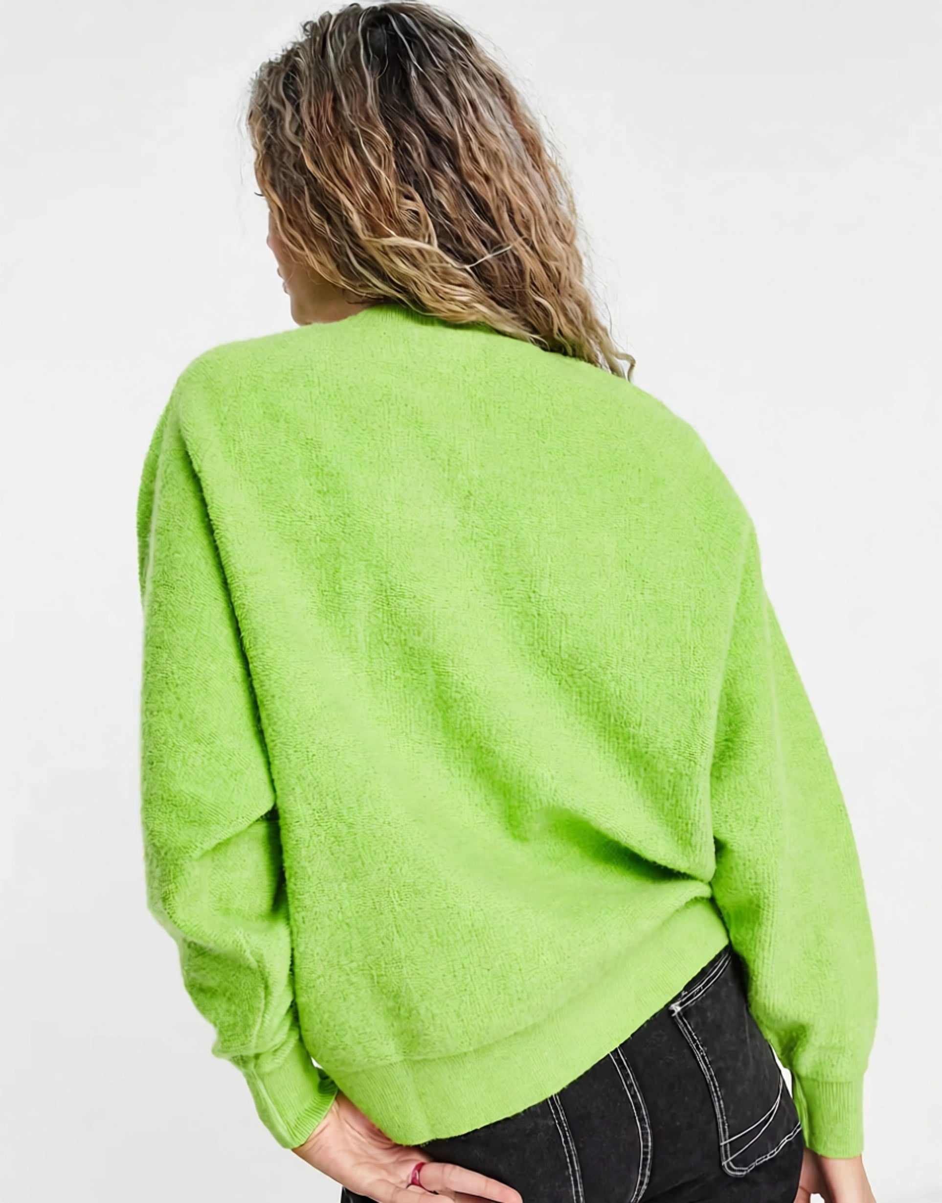 Urban Revivo Womens Round Neck Jumper In Green