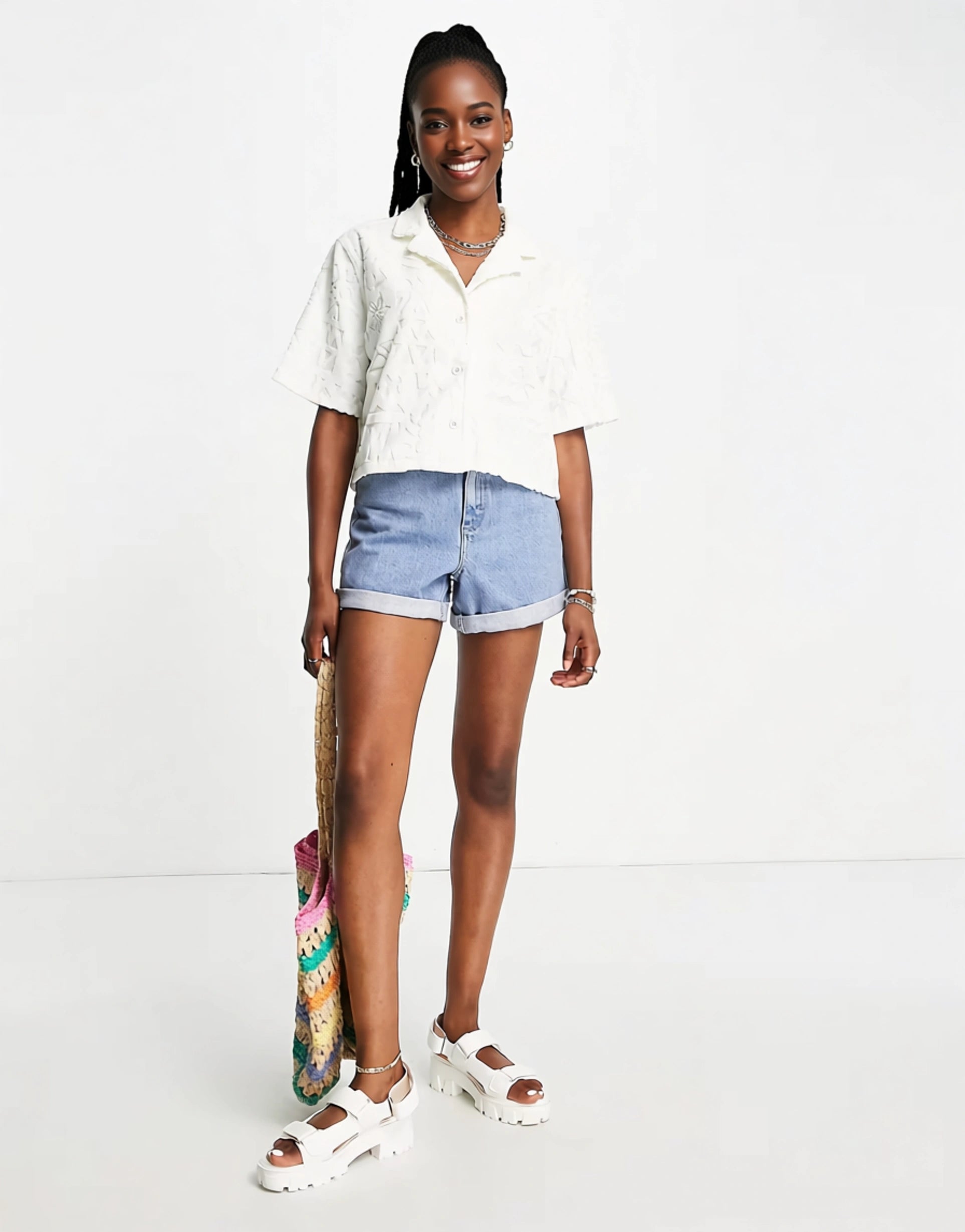 Quiksilver Womens Nomad Culture Shirt in White