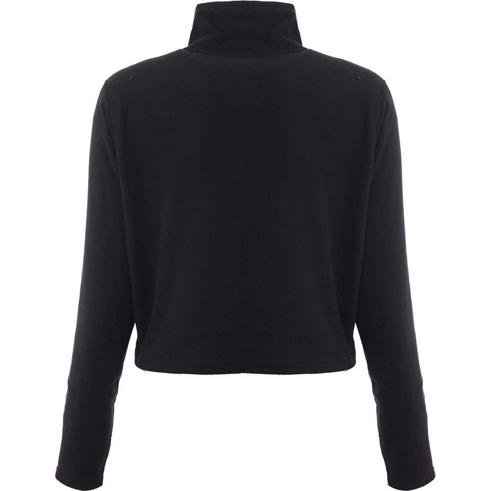 Berghaus Women's Black Prism 1/4 Zip Cropped Fleece