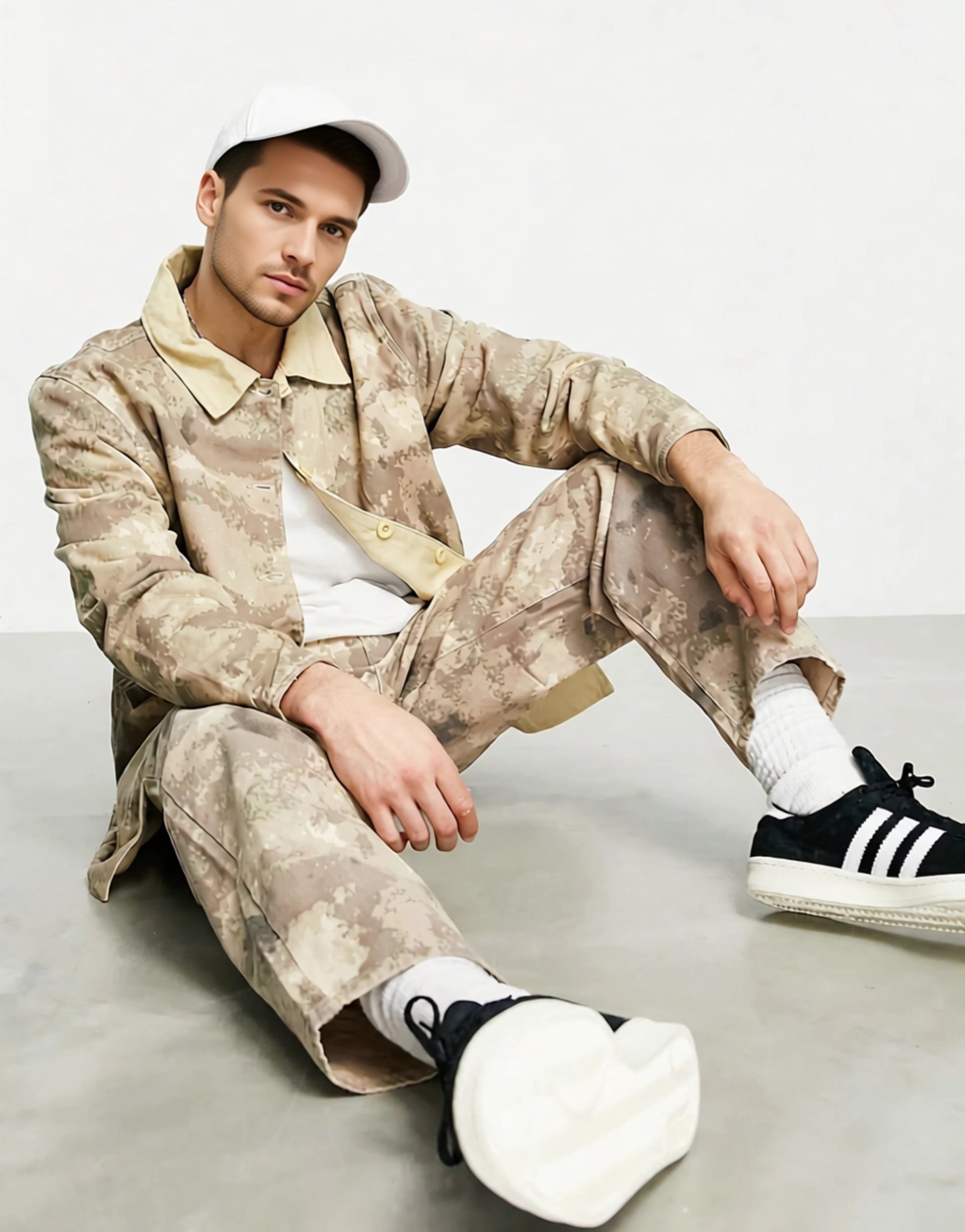 Roadies Mens Reversible Jacket Co-Ord in Camouflage