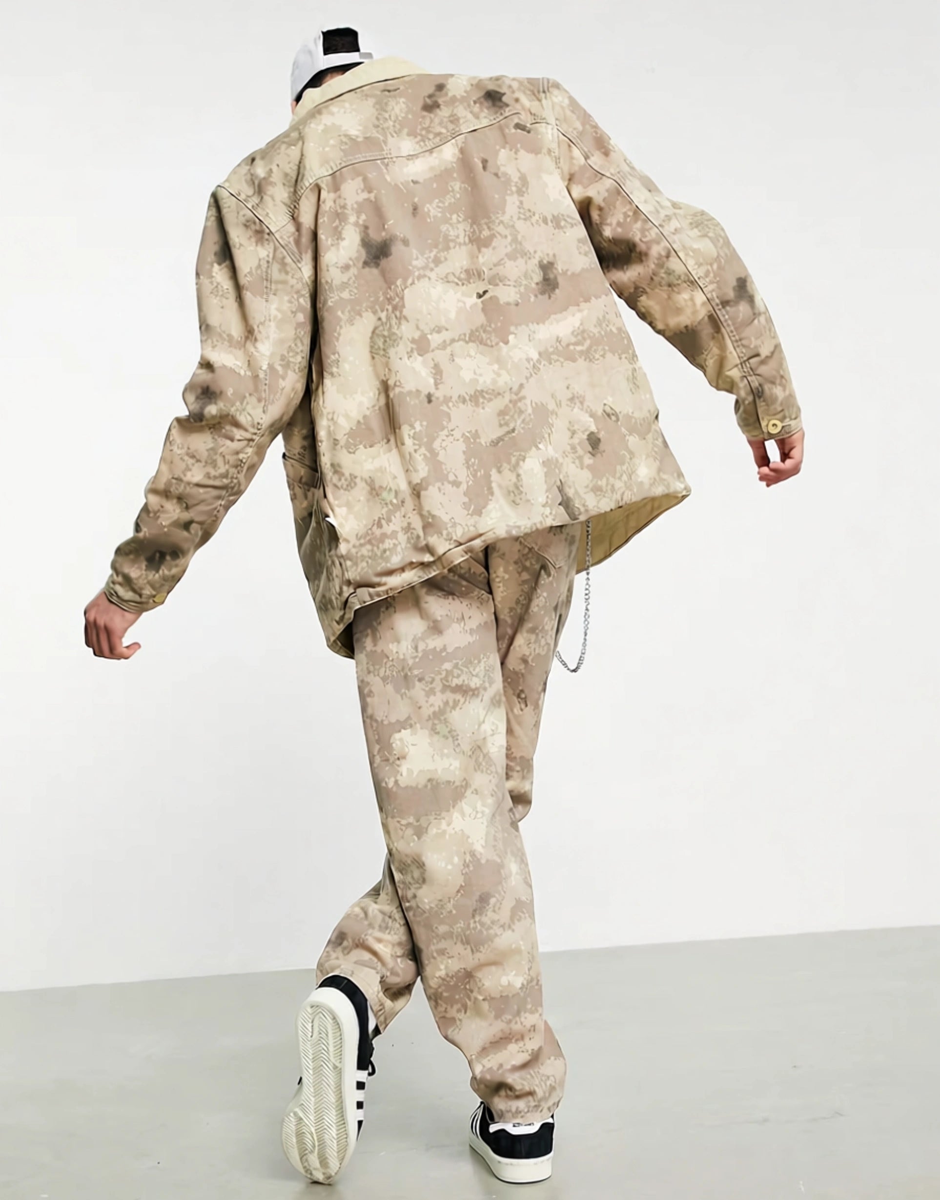 Roadies Mens Reversible Jacket Co-Ord in Camouflage
