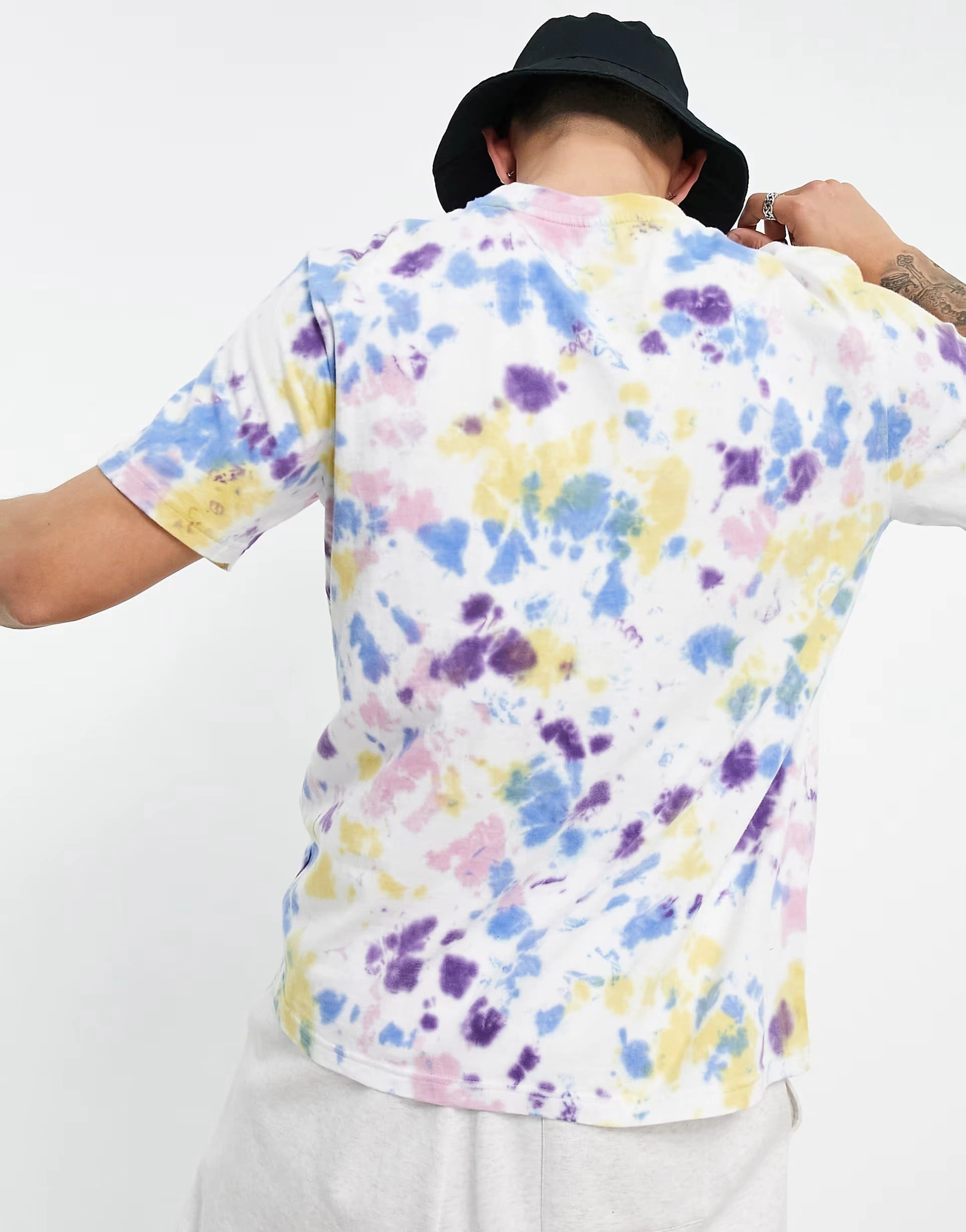 Element Mens Basic Pocket Tie Dye T-Shirt In Multi